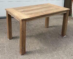 Tuintafel teak 140x80